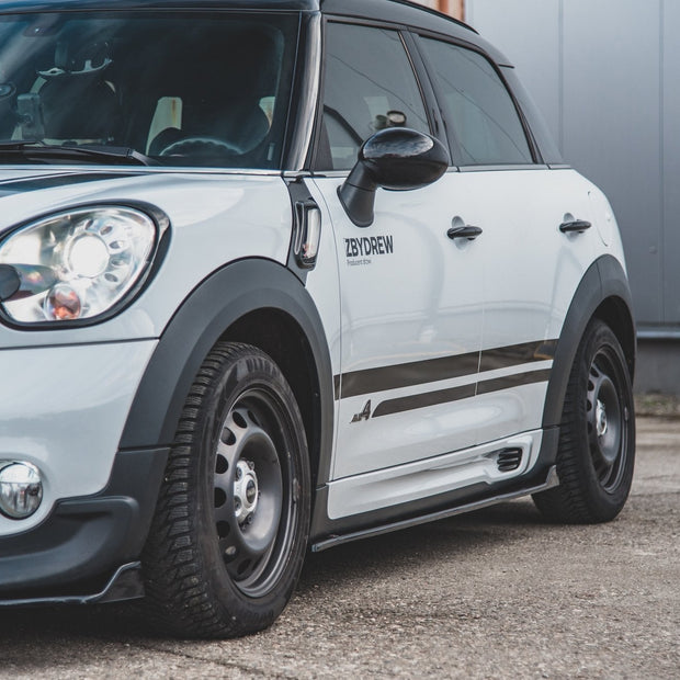 Sidokjolar Diffusers för Mini Countryman Mk1 JCW