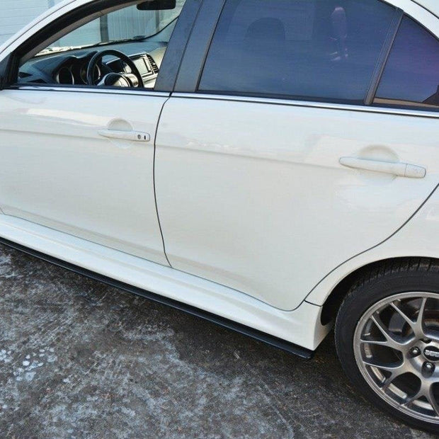 Sidokjolar Diffusers för Mitsubishi Lancer Evo X
