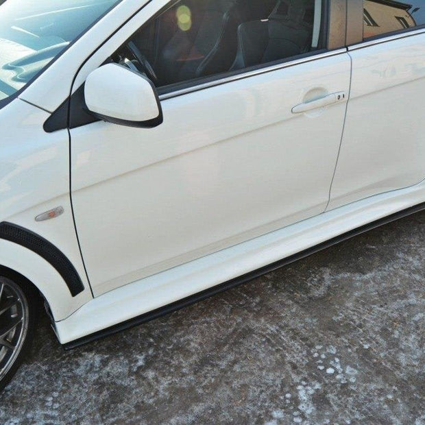 Sidokjolar Diffusers för Mitsubishi Lancer Evo X