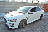 Sidokjolar Diffusers för Mitsubishi Lancer Evo X
