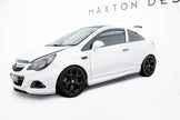 Sidokjolar Diffusers för Opel Corsa OPC/VXR D