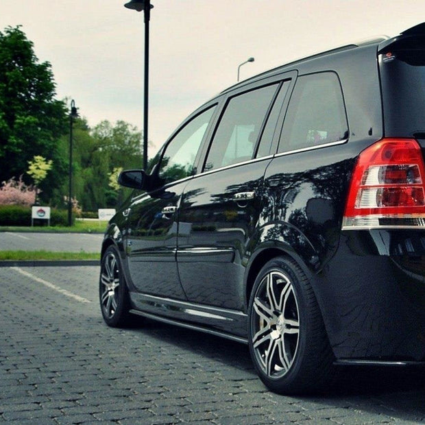 Sidokjolar Diffusers för Opel Zafira B OPC