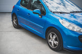 Sidokjolar Diffusers för Peugeot 207 Sport