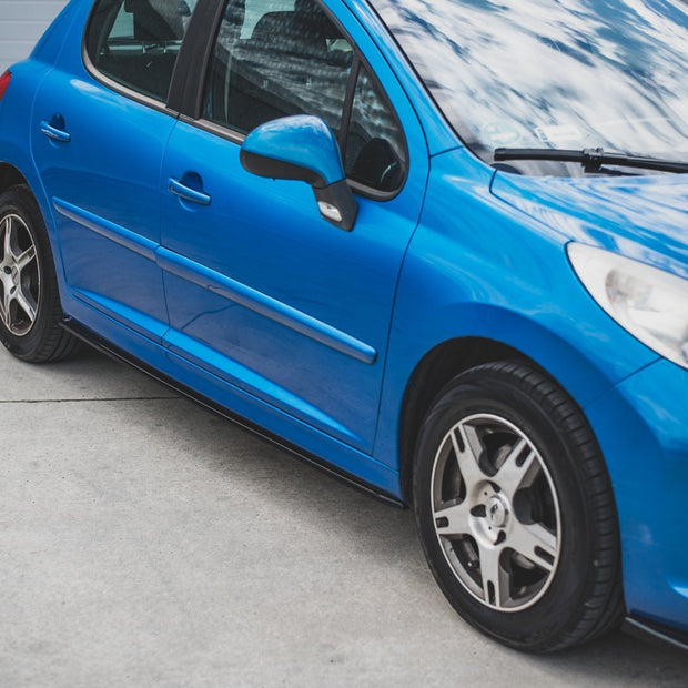 Sidokjolar Diffusers för Peugeot 207 Sport