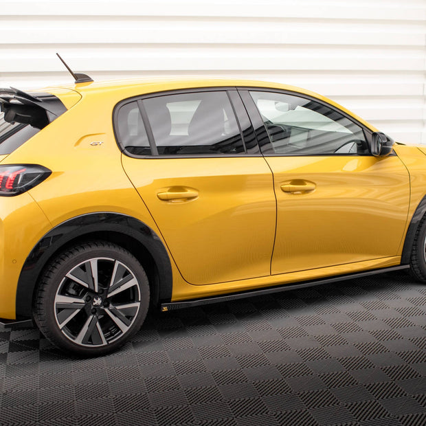 Sidokjolar Diffusers för Peugeot 208 GT Mk2