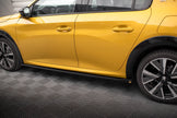 Sidokjolar Diffusers för Peugeot 208 GT Mk2