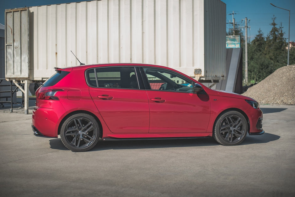Sidokjolar Diffusers för Peugeot 308 GT Mk2 Facelift