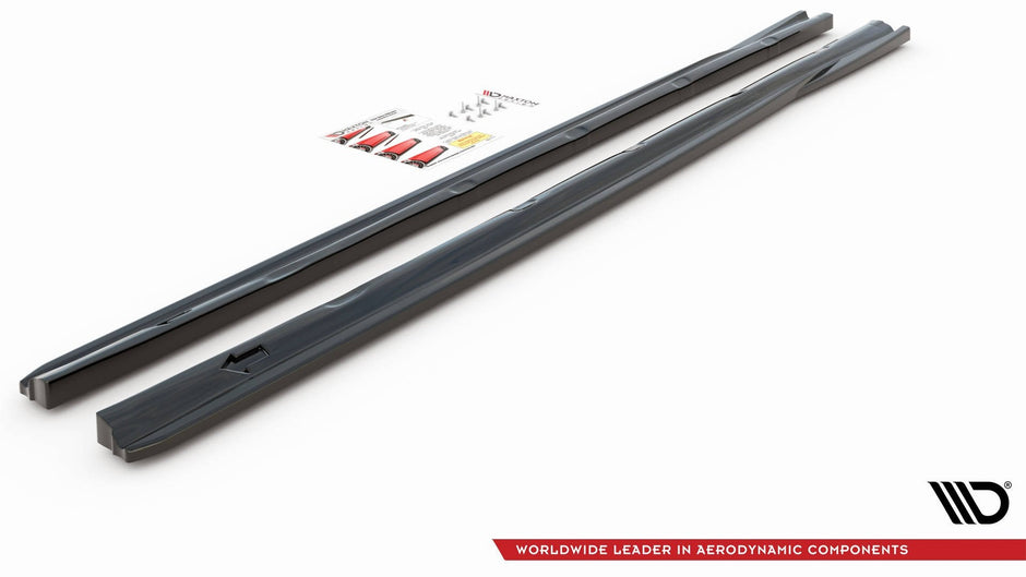 Sidokjolar Diffusers för Peugeot 308 SW Mk2