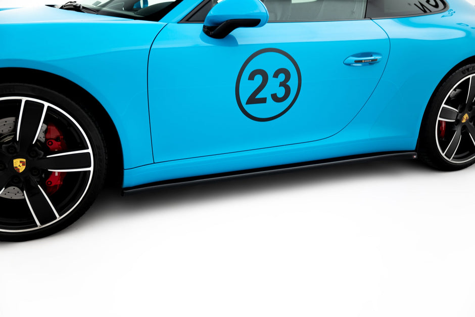 Sidokjolar Diffusers för Porsche 911 Carrera 991 Facelift