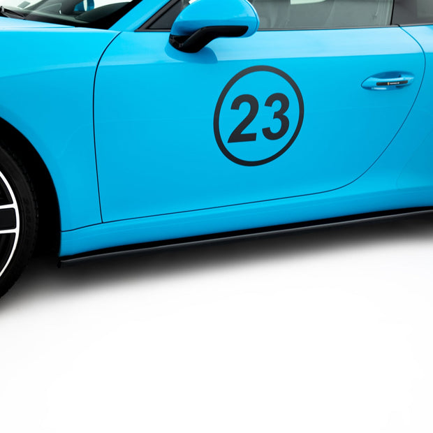 Sidokjolar Diffusers för Porsche 911 Carrera 991 Facelift