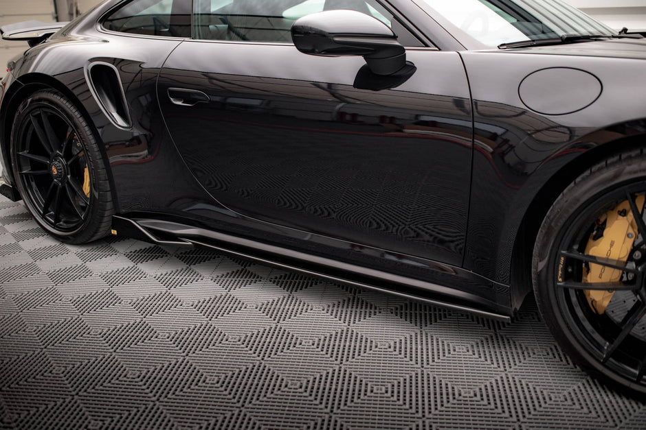 Sidokjolar Diffusers för Porsche 911 Turbo S Sport Package 992