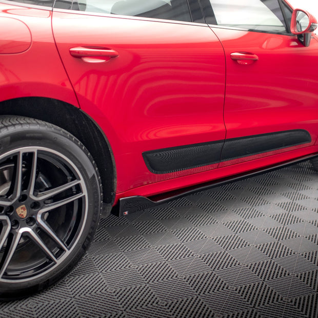Sidokjolar Diffusers för Porsche Macan GTS / Sport Design Mk1