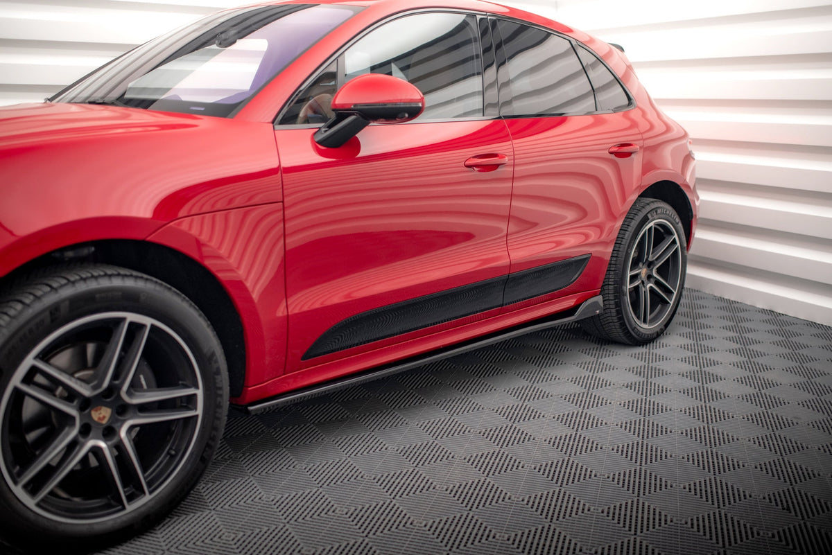 Sidokjolar Diffusers för Porsche Macan GTS / Sport Design Mk1