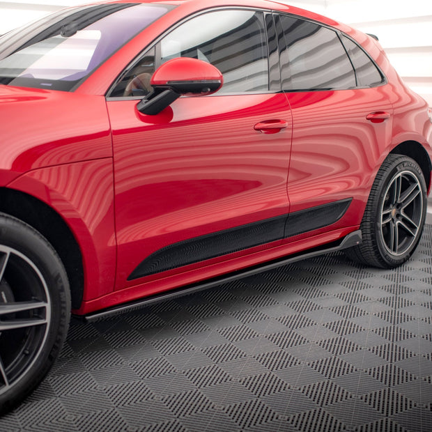 Sidokjolar Diffusers för Porsche Macan GTS / Sport Design Mk1