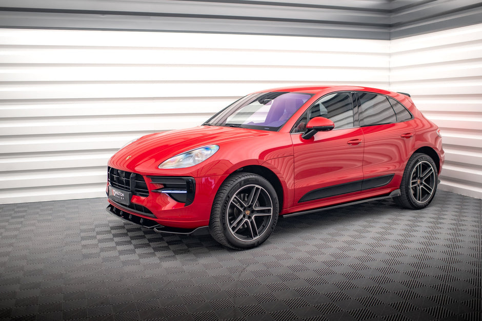 Sidokjolar Diffusers för Porsche Macan GTS / Sport Design Mk1
