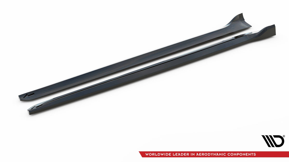 Sidokjolar Diffusers för Porsche Macan Mk1