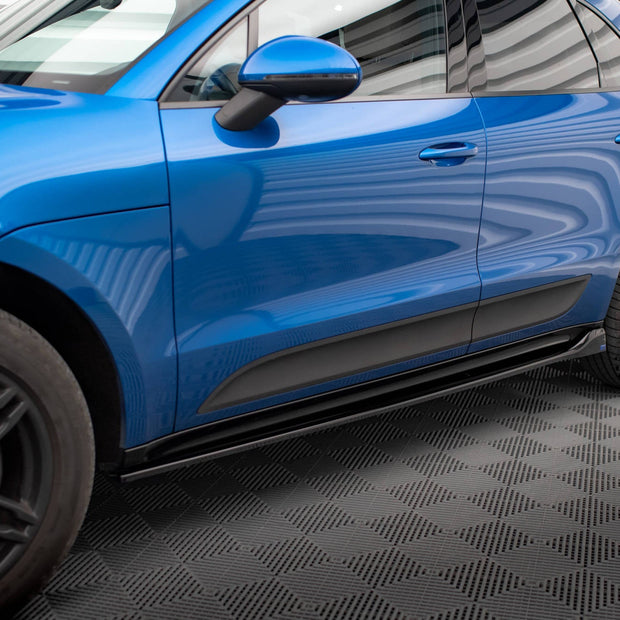 Sidokjolar Diffusers för Porsche Macan Mk1