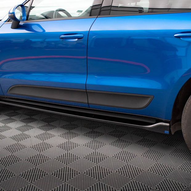 Sidokjolar Diffusers för Porsche Macan Mk1