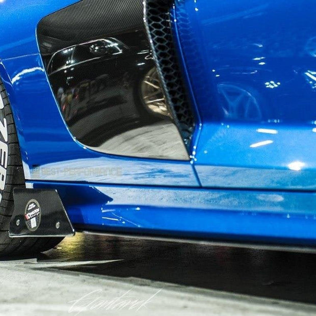 Racing Sidokjolar Diffusers för Audi R8 Mk.2