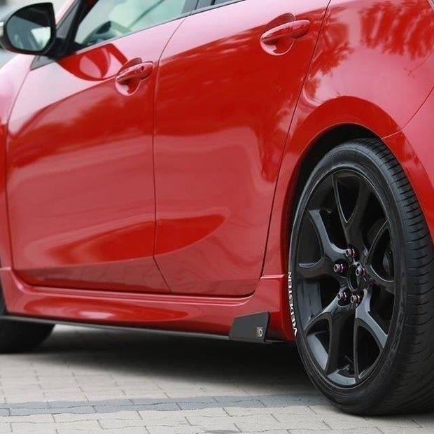 Racing Sidokjolar Diffusers för Mazda 3 Mk2 MPS