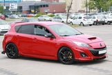 Racing Sidokjolar Diffusers för Mazda 3 Mk2 MPS