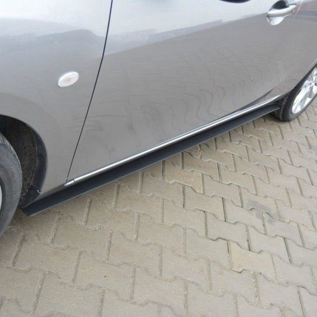 Racing Sidokjolar Diffusers för Mazda 3 Mk2 Sport