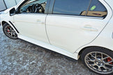 Racing Sidokjolar Diffusers för Mitsubishi Lancer Evo X