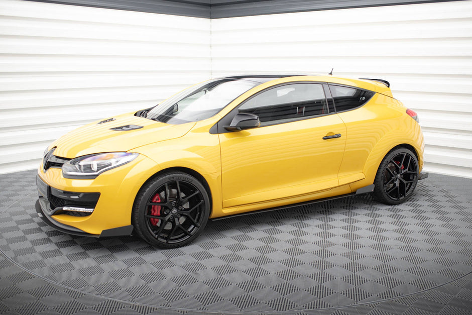 Racing Sidokjolar Diffusers för Renault MEGANE Mk3 RS