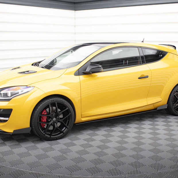 Racing Sidokjolar Diffusers för Renault MEGANE Mk3 RS