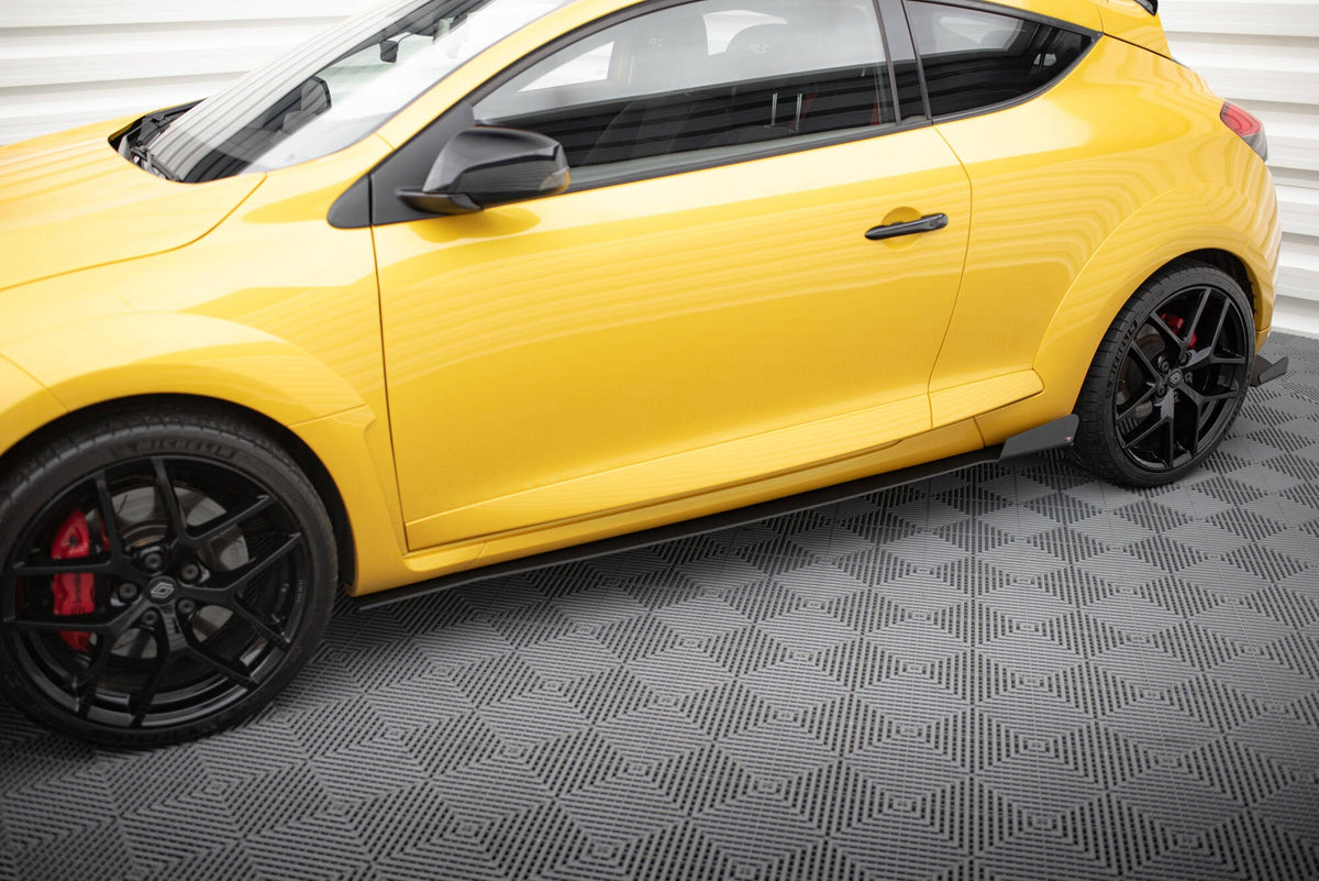 Racing Sidokjolar Diffusers för Renault MEGANE Mk3 RS