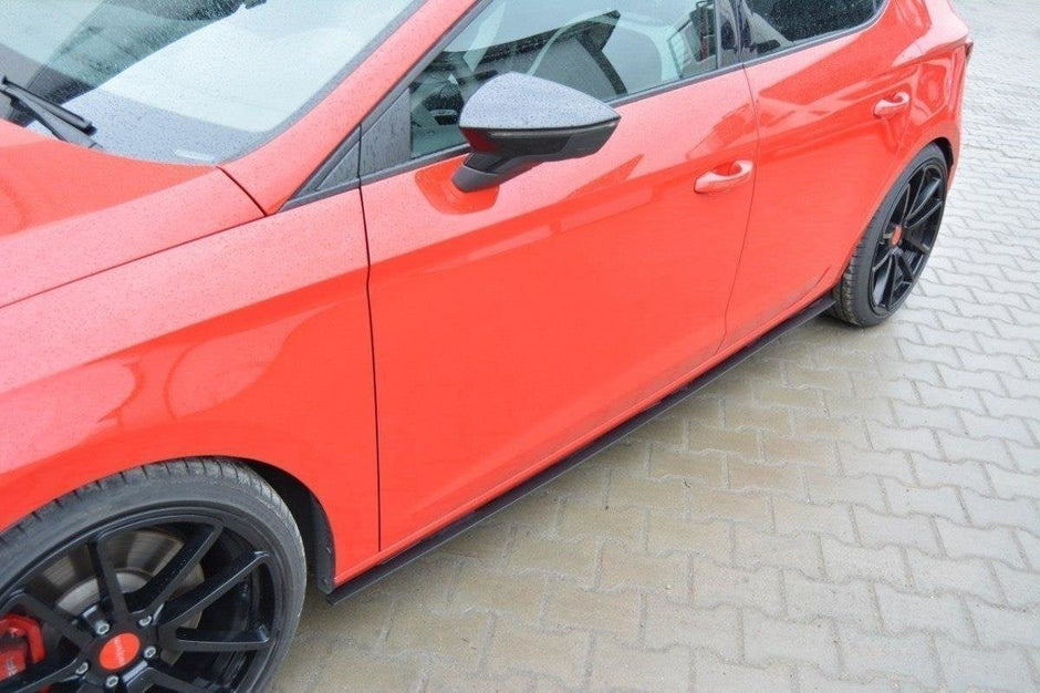 Racing Sidokjolar Diffusers för Seat Leon Mk3 Cupra / FR