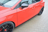 Racing Sidokjolar Diffusers för Seat Leon Mk3 Cupra / FR