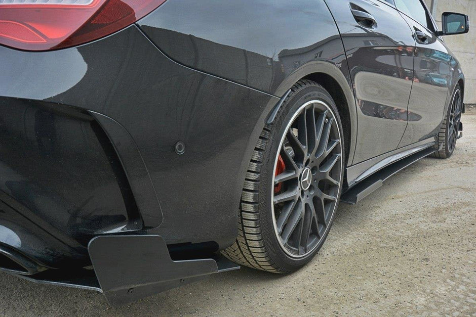 Racing Sidokjolar Diffusers V.1 för Mercedes CLA A45 AMG C117 Facelift