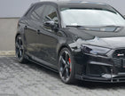 Racing Sidokjolar Diffusers V.2 för Audi RS3 Sportback 8V Facelift
