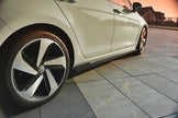 Racing Sidokjolar Diffusers för Volkswagen Golf Mk7 GTI (Facelift)