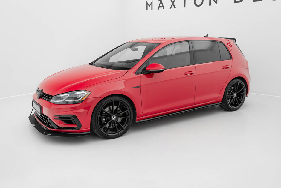 Racing Sidokjolar Diffusers för Volkswagen Golf Mk7 R / R-Line Facelift