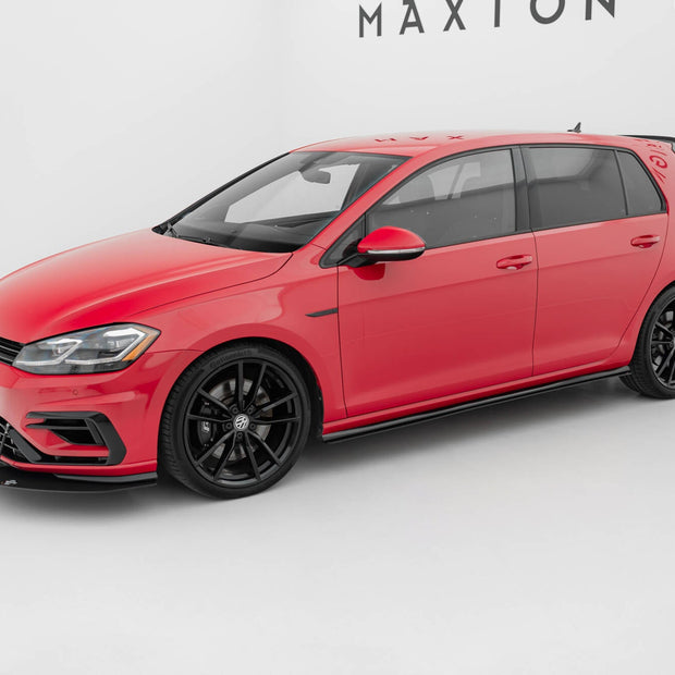 Racing Sidokjolar Diffusers för Volkswagen Golf Mk7 R / R-Line Facelift