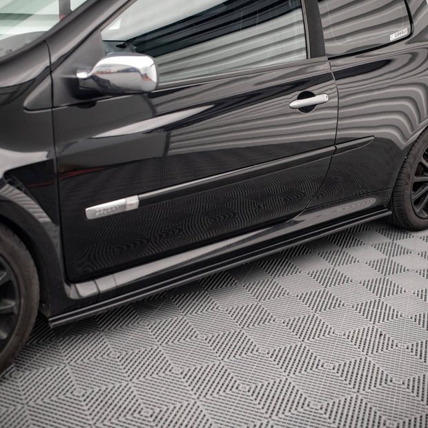 Sidokjolar Diffusers för Renault Clio Mk3 RS