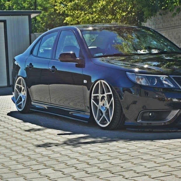 Sidokjolar Diffusers för Saab 9-3 Turbo X/ Aero Facelift