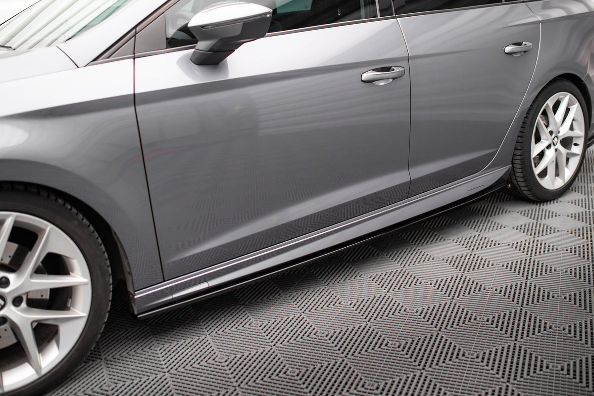 Sidokjolar Diffusers för Seat Leon Cupra / FR / Standard Aero Mk3 / Mk3 Facelift