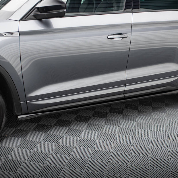 Sidokjolar Diffusers för Skoda Kodiaq Sportline Mk1 Facelift