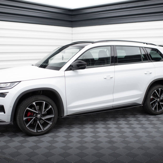 Sidokjolar Diffusers för Skoda Kodiaq Sportline/RS Mk1 / Mk1 Facelift