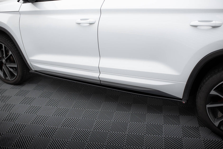 Sidokjolar Diffusers för Skoda Kodiaq Sportline/RS Mk1 / Mk1 Facelift