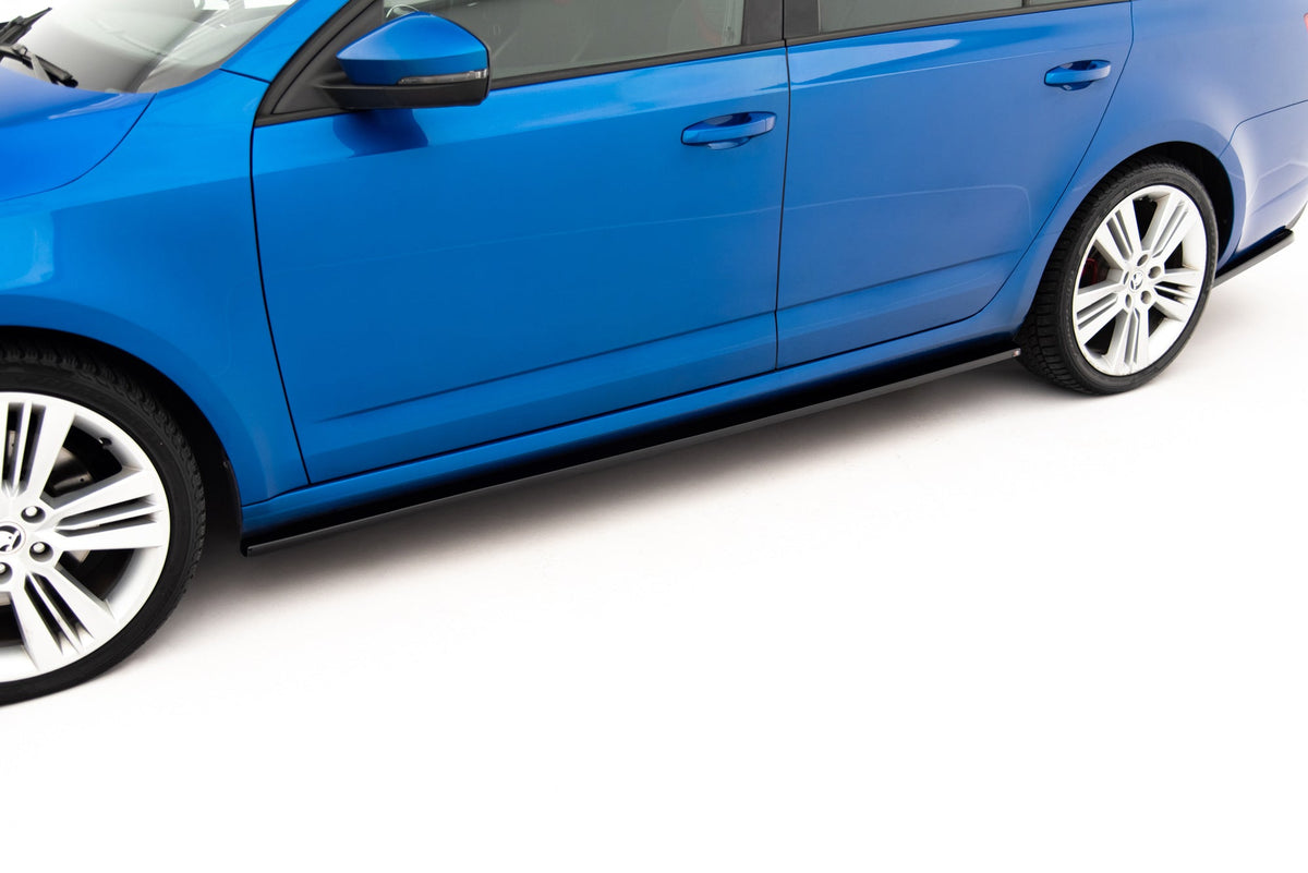 Sidokjolar Diffusers för Skoda Octavia RS Hatchback / Combi Mk3 / Mk3 Facelift