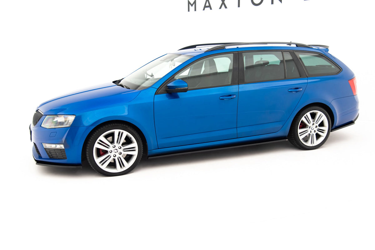 Sidokjolar Diffusers för Skoda Octavia RS Hatchback / Combi Mk3 / Mk3 Facelift