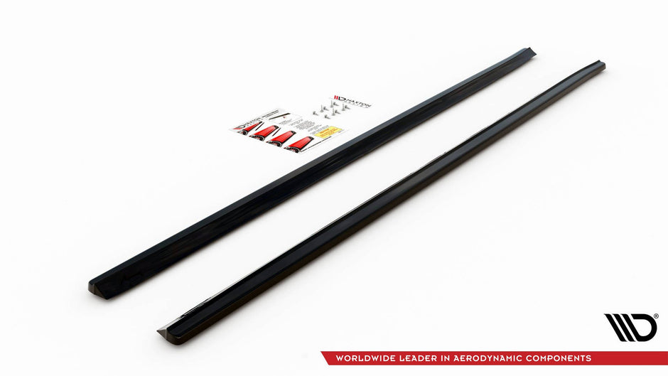 Sidokjolar Diffusers för Skoda Octavia RS Mk2 / Mk2 Facelift