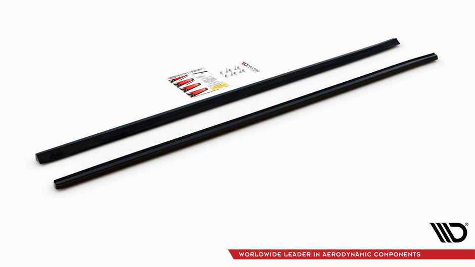 Sidokjolar Diffusers för Skoda Octavia RS Mk2 / Mk2 Facelift