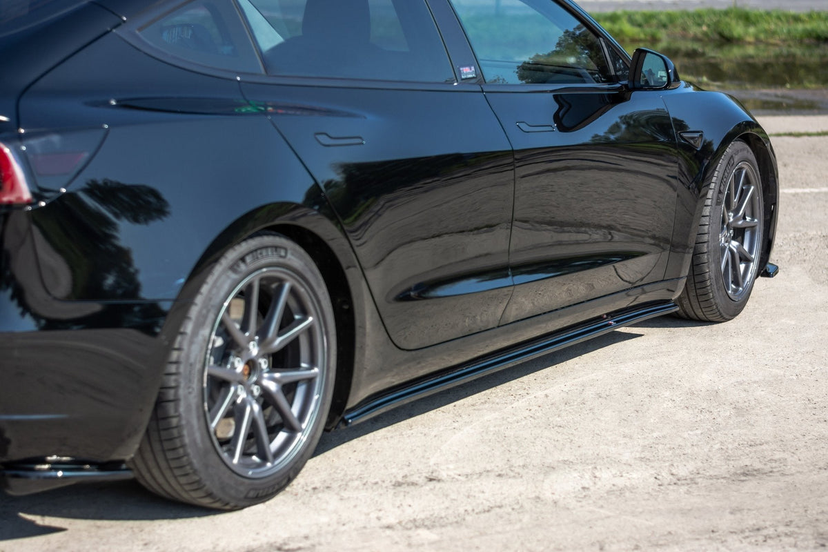 Sidokjolar Diffusers för Tesla Model 3 / Model 3 Performance Mk1 / Mk1 Facelift
