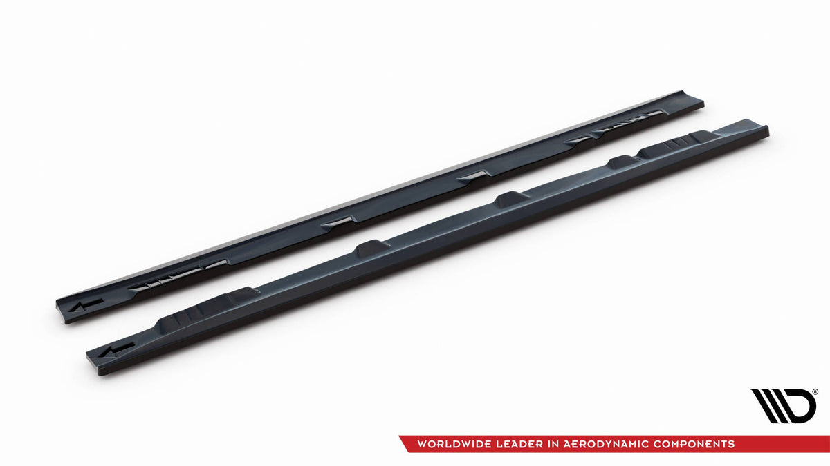Sidokjolar Diffusers för Toyota Yaris T-Sport Mk1 Facelift