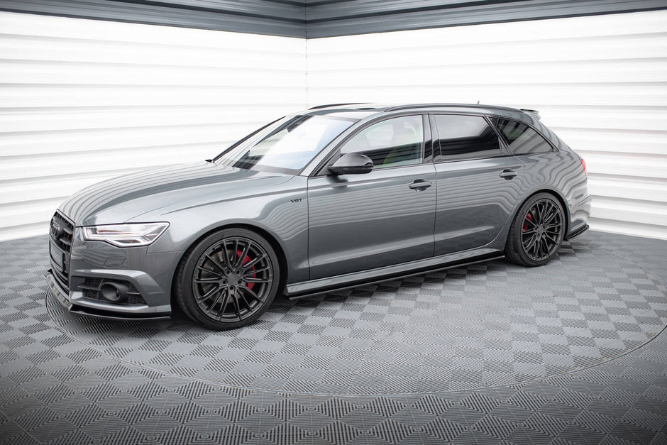 Sidokjolar Diffusers V.1 för Audi A6 / A6 C7 S-line/ S6 C7 Facelift